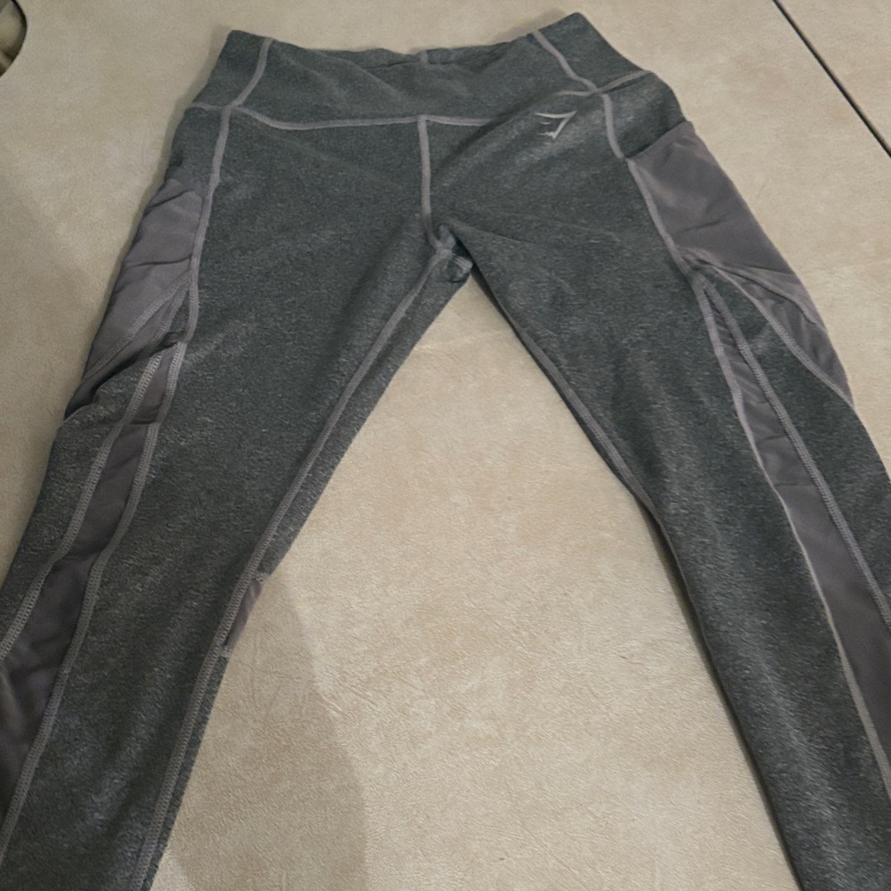 Gymshark Charcoal Performance Leggings